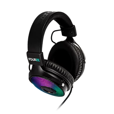 Fourze GH350, 7.1 Surround, USB, RGB - Svart