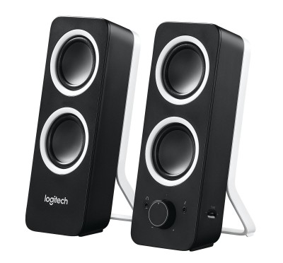 Logitech Z200 2.0 stereo, 2x5W RMS - Svart