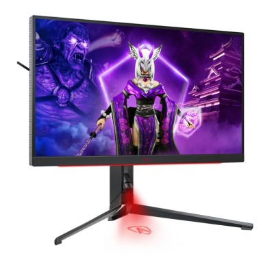 27" AOC Agon Pro AG274QXM, IPS mini-LED 2560x1440, 1 ms, 170Hz FreeSync, HDR1000, höjdjusterbar, pivot, 2xHDMI/DP/USB-C 65W, högtalare, USB 3.2-hubb