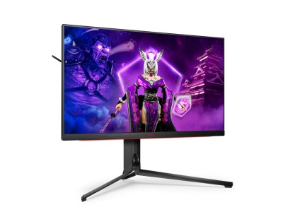 31.5" AOC Agon Pro AG324UX, IPS 4K/3840x2160, 1 ms, 144Hz, HDR400, höjdjusterbar, pivot, 2xHDMI/DP/USB-C 90W, högtalare, USB 3.2-hubb