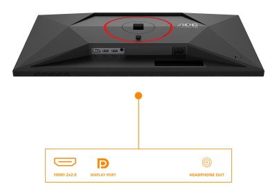 27" AOC Q27G4ZR, Fast IPS 2560x1440, 0,3ms, 260Hz G-Sync, höjdjusterbar, pivot, HDMI/DP, 3 års garanti#4