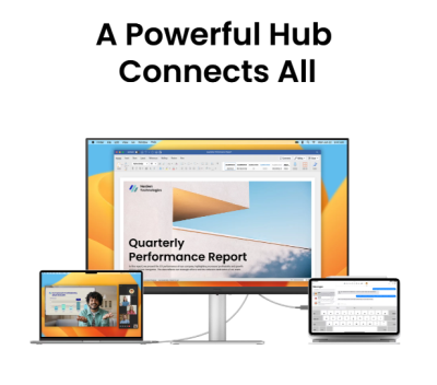 27" BenQ MA270U för MacBook, IPS 3840x2160/4k, 5 ms, HDR10, höjdjusterbar, pivot, 2xHDMI/USB-C 90W/15W PD, högtalare, USB 3.1-hubb#8