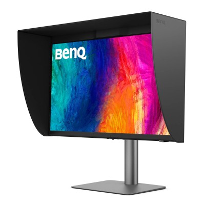 27" BenQ PD2770U, IPS 4K/3840x2160, 5 ms, höjdjusterbar, pivot, 2xHDMI/DP/USB-C 96W, USB 3.2-hubb#2