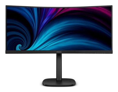 34" Philips 34B2U3600C/00, Curved VA 3440x1440, 4 ms, 120 Hz, 1500R, höjdjusterbar, HDMI/DP/USB-C 90W, LAN, högtalare, USB 3.2-hubb, 5 års garanti#2