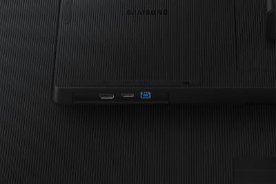 37" Samsung S37D800, VA 4K/3840x2160, HDR10, höjdjusterbar, HDMI/DP, USB 3.2-hubb#10