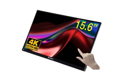 15.6" Verbatim PMT-15 4K Portable Touchscreen Monitor 4K