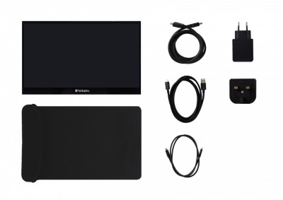 17.3" Verbatim PMT-17 Portable Touchscreen Monitor Full HD 1080p#11