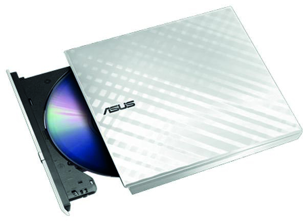 DVDRW Asus External Slim SDRW-08U5S-U, USB 2.0 - Vit