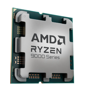 AMD Ryzen 5 9600 6-Core 12-Thread (65W), 3,8/5,2 GHz, 38 MB cache, Socket AM5, Radeon Graphics, tray utan kylare