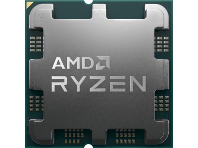 AMD Ryzen 5 7600 6-Core 12-Thread (65W), 3,8/5,1 GHz, 38 MB cache, Socket AM5, Radeon Graphics, tray utan kylare