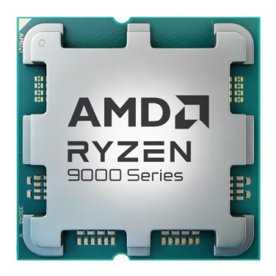 AMD Ryzen 5 9600X 6-Core 12-Thread (65W), 3,9/5,4 GHz, 38 MB cache, Socket AM5, Radeon Graphics, tray utan kylare