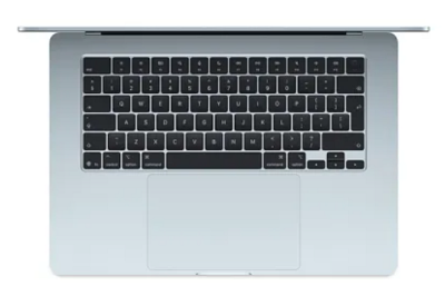 Apple MacBook Air 15.3 tum, Apple M4 10-core CPU 10-core GPU, 16 GB, 512 GB SSD, 70W strömadapter - Himmelsblå#2