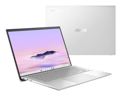 Asus Chromebook CX5403CMA-QM0166W, 14" QHD+ IPS matt, Intel Core Ultra 5 115U, 8 GB, 128 GB SSD, WiFi 6, bakbelyst tangentbord, Chrome OS#1