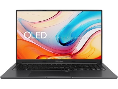 Asus Vivobook 15 OLED D1505YA-L1370W, 15.6" Full HD OLED, AMD Ryzen 7 7730U, 16 GB, 1 TB PCIe SSD, WiFi 6E, bakbelyst tangentbord, Win11