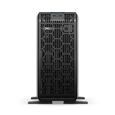 Dell PowerEdge T360, Intel Xeon E-2436 6-Core, 16 GB RAM, 1x480 GB SSD, 8x3.5" Hot-Swap, PERC H755, 3 års på-platsen-garanti#1