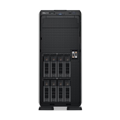 Dell PowerEdge T550, Intel Xeon Silver 4310 12-Core, 128 GB RAM, 3x960 GB + 2x240 GB SSD, 8x3.5" Hot-Swap, PERC H755, tower/rackmonterad 5U, 7 års ProSupport