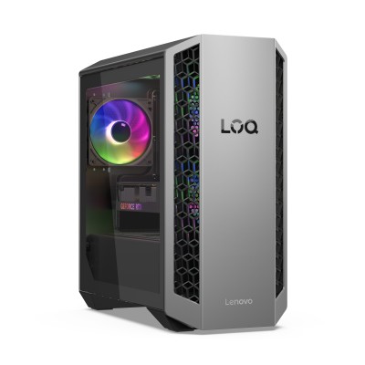 Lenovo LOQ Tower 26ADR10, AMD Ryzen 7 8745HX, 16 GB, 512 GB PCIe SSD, GeForce RTX5050, WiFi 6, Bluetooth 5.2, Win11 Home, 2 års garanti