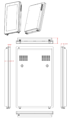 65'' Ernitec 24/7 4K UHD - Vandal- och vattentät - Hög ljusstyrka#8