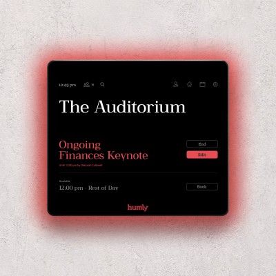 HUMLY 8" Room Display, PoE, NFC/RFID, BT5.0#3