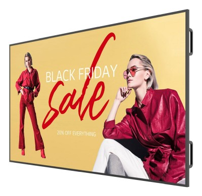 LG 98UM5K-B - 98" Diagonal klass UM5K Series LED-bakgrundsbelyst LCD-skärm - digital skyltning med integrerat Pro:Idiom - webOS - 4K UHD (2160p) 3840 x 2160 - Direct LED - svart#2