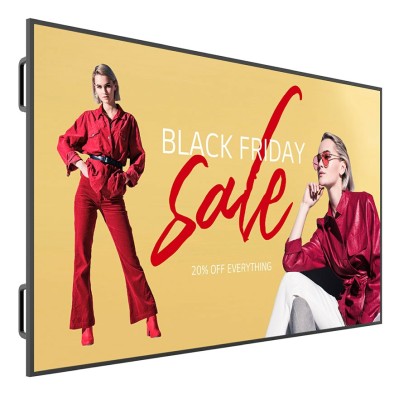 LG 98UM5K-B - 98" Diagonal klass UM5K Series LED-bakgrundsbelyst LCD-skärm - digital skyltning med integrerat Pro:Idiom - webOS - 4K UHD (2160p) 3840 x 2160 - Direct LED - svart#4