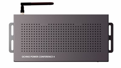 Ochno O-PC-4, Power Conference 4 Main Unit, 4in x 2ut, 3840x2160 60Hz, Konferens Hub with dual screen support#5