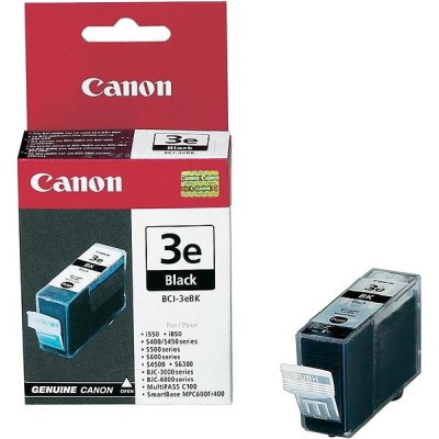 Canon BCI-3eBk, Svart, 27 ml