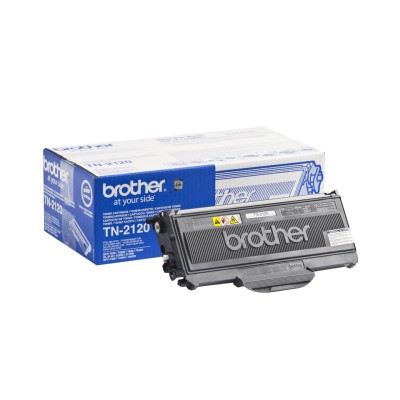Brother TN-2120 till HL21xx, HL2150, 2600 sidor, Svart