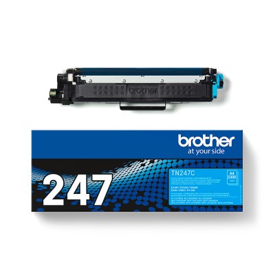Brother TN-247C, 2300 sidor, Cyan