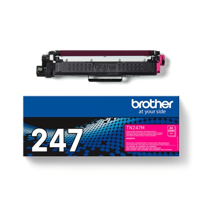 Brother TN-247M, 2300 sidor, Magenta