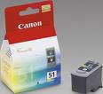 Canon CL-51, 3-färg, högkapacitet