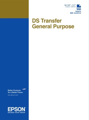Epson DS Transfer General Purpose A4, 100-ark