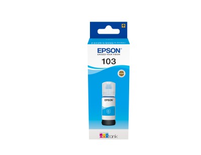 Epson EcoTank 103 Cyan, flaska 65ml, 7500 sidor