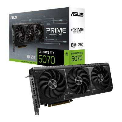 Asus GeForce RTX 5070 Prime 12 GB GDDR7, HDMI/3xDP