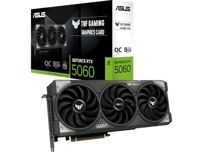 Asus GeForce RTX 5060 TUF Gaming OC 8 GB GDDR7, HDMI/3xDP