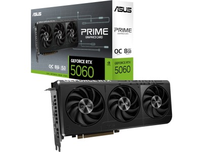 Asus GeForce RTX 5060 PRIME OC 8 GB GDDR7, HDMI/3xDP