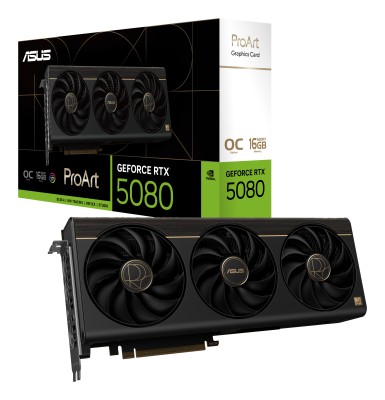 Asus GeForce RTX 5080 ProART OC 16 GB GDDR7, 2xHDMI/DP/USB-C