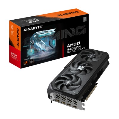 Gigabyte Radeon RX 9070 XT Gaming 16 GB GDDR6, 2xHDMI/2xDP, RGB Lighting#1