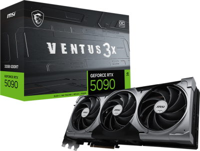 MSI GeForce RTX 5080 Ventus 3X OC Plus 16 GB GDDR7, HDMI/3xDP#1