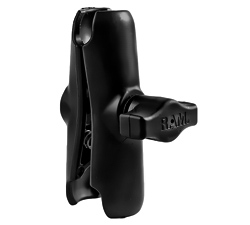 RAM Mount Aluminum 3.0 inch Standard Length Dual 1.0 inch Socket Arm