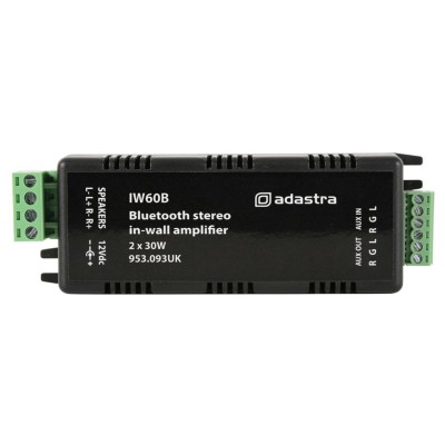 Adastra In-Wall Förstärkare 2x30W IW60B