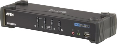 Systemswitch Aten CS1784A, 4-vägs KVM, DVI-D DL, USB 2.0, ljud#2