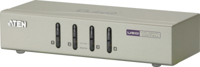 Systemswitch Aten CS74U-AT, 4-vägs KVM, VGA, USB, 4x1,8 meter kablar medföljer
