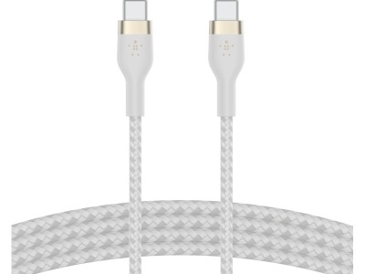 Belkin BOOST CHARGE USB-C till USB-C kabel, vit, 1m, snabbladdningskompatibel#2