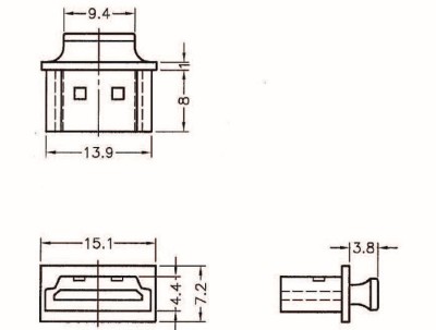 Dammskydd för HDMI-anslutning, DeLOCK 10-pack, med grepp - Svart#3