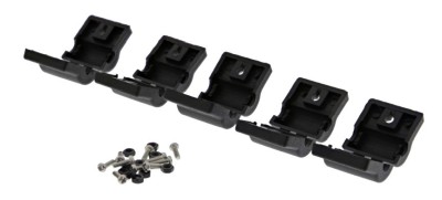 Monteringsfästen för modulära adapterringar, 5-pack, svart#2