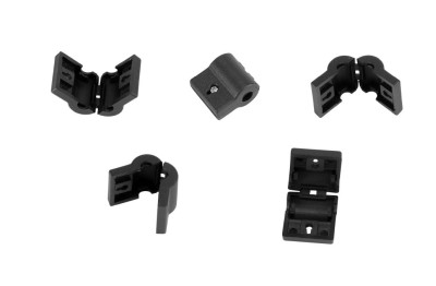 Monteringsfästen för modulära adapterringar, 5-pack, svart#5