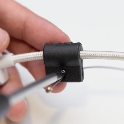Monteringsfästen för modulära adapterringar, 5-pack, svart#8