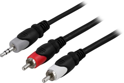 Audiokabel 3,5mm ha - 2xRCA ha 10m