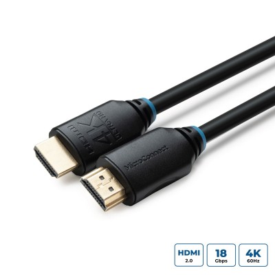 MicroConnect HDMI 2.0 4K, 60Hz, 18Gb/s, black 5m